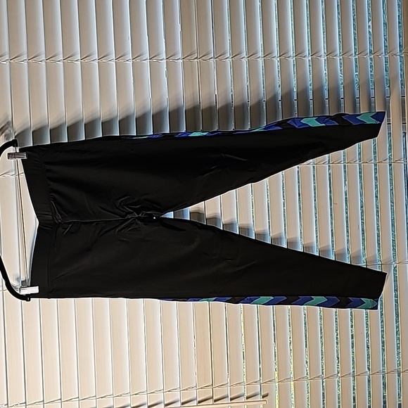 Zity Sports Swim Pants Black/Wave Size XL NWT - Picture 3 of 6